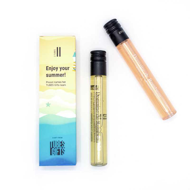 Æske med 2 vintuber